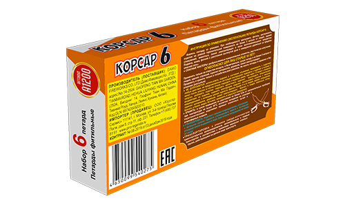 Петарды Корсар 6