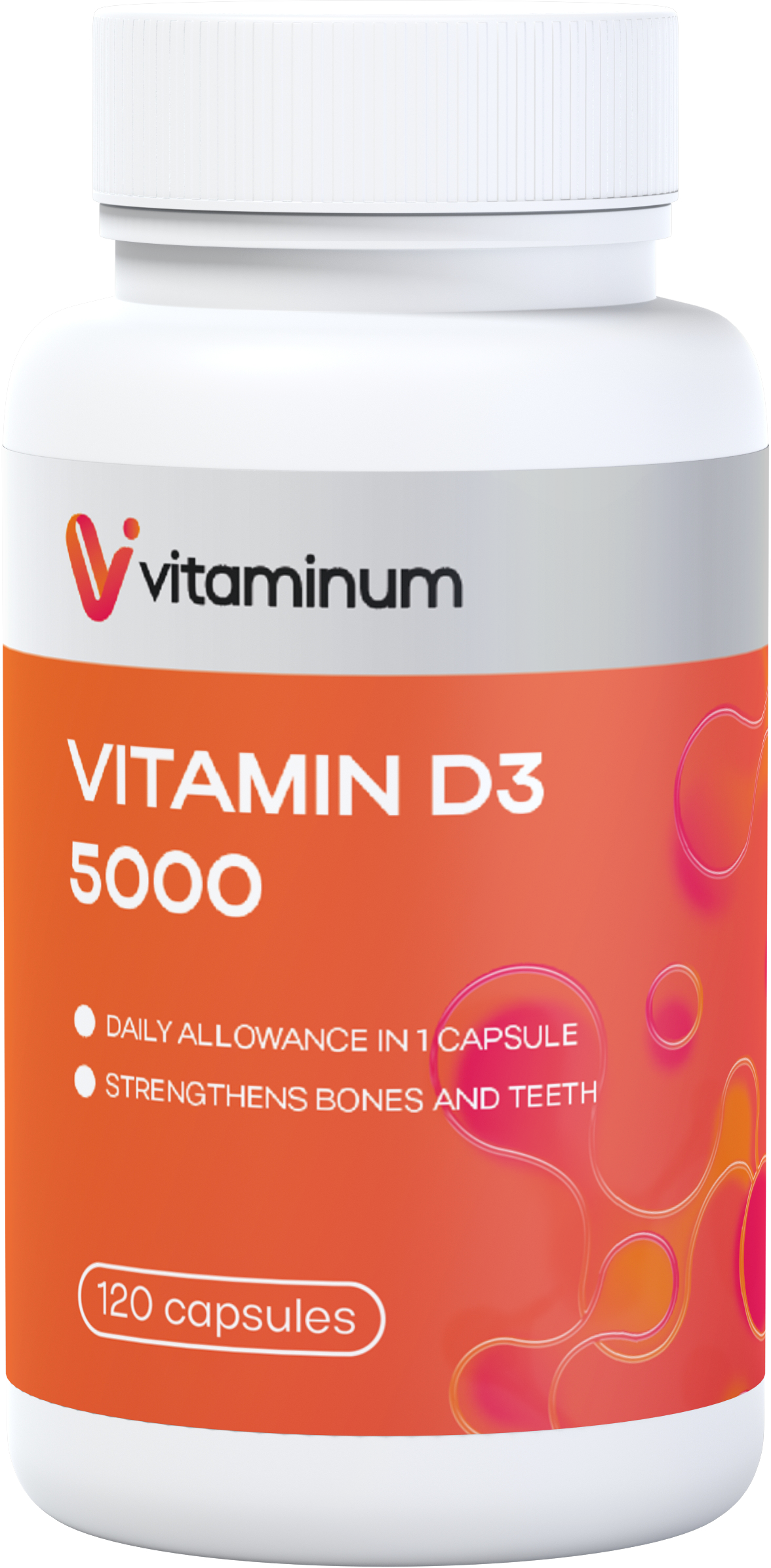 Vitaminum «ВИТАМИН Д3» 5000 МЕ 120 капсул