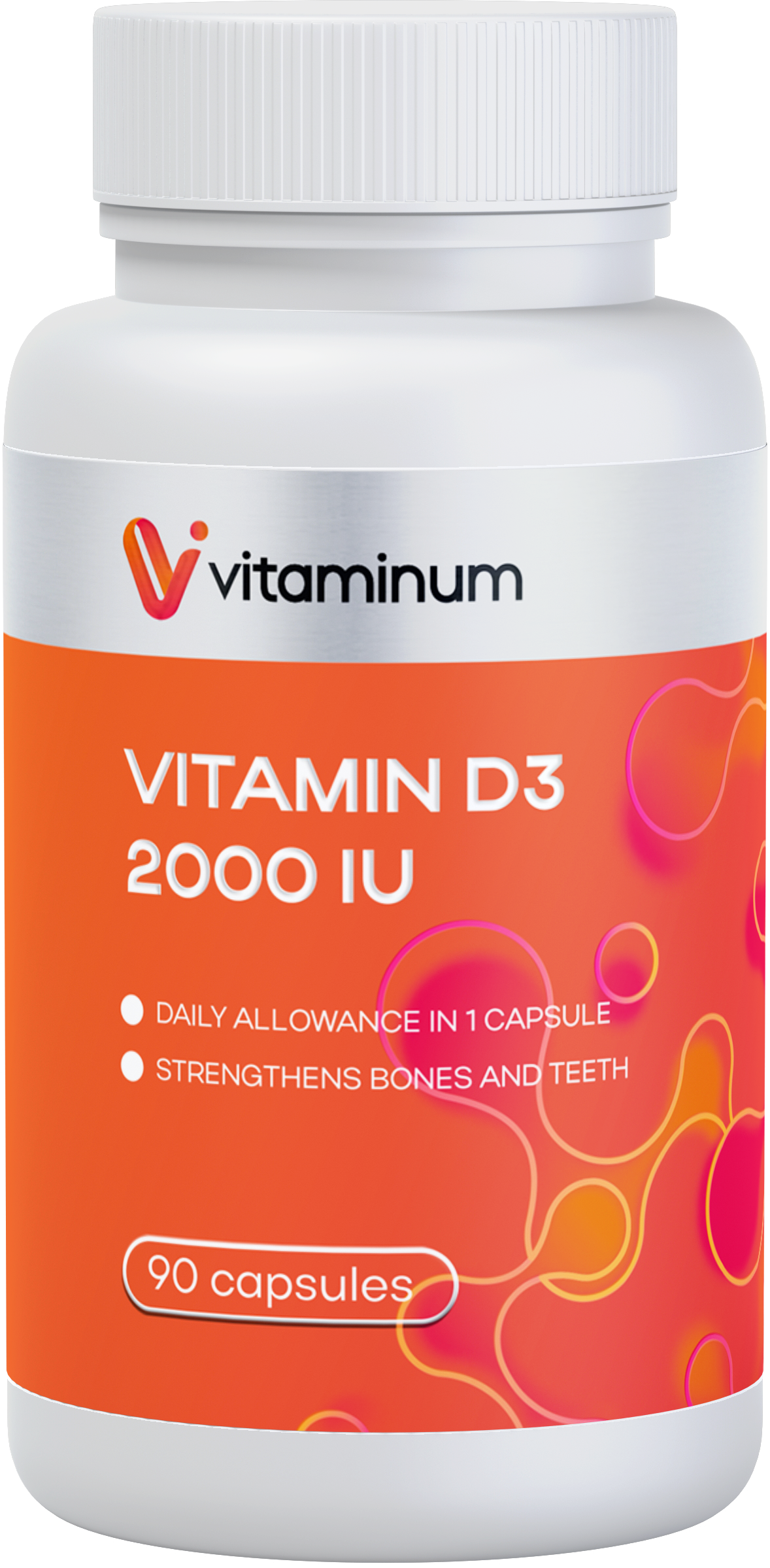 Vitaminum ВИТАМИН Д3 (2000 МЕ) 90 капсул 260 мг