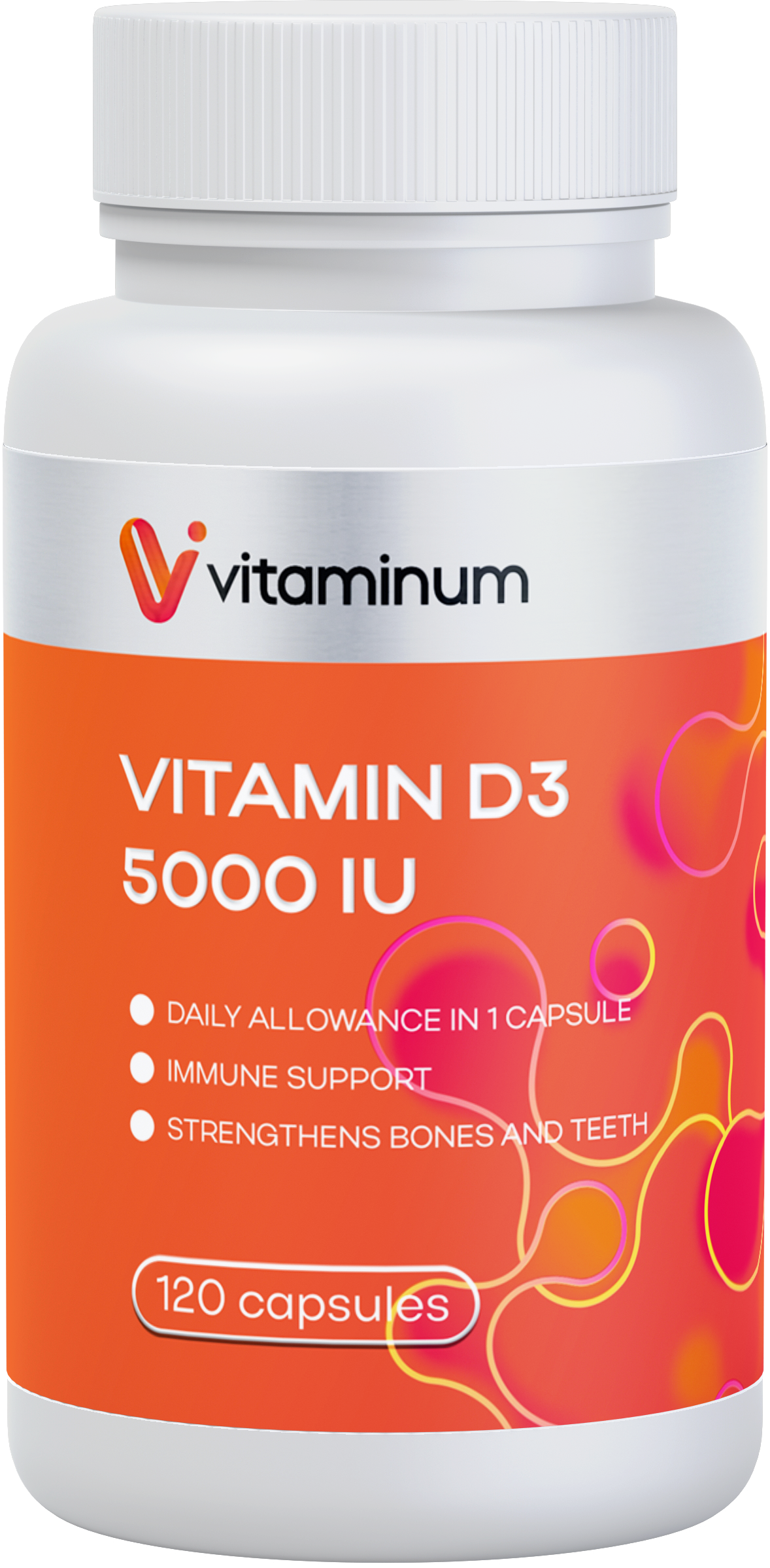 Vitaminum ВИТАМИН Д3 (5000 МЕ) 120 капсул 260 мг